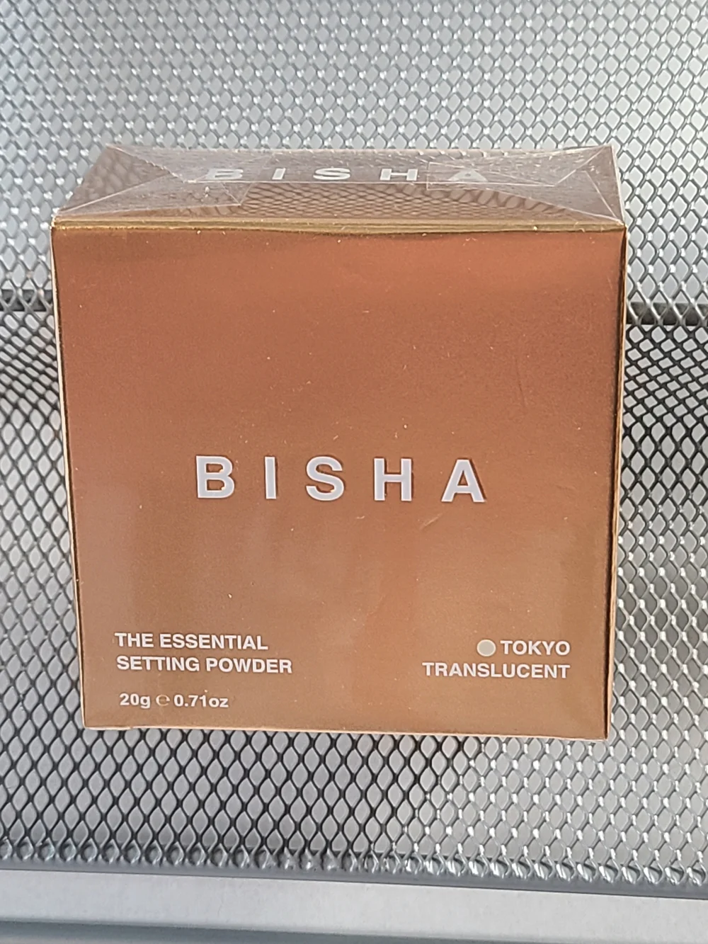 BISHA The Essential Setting Powder - Tokyo Translucent Sealed NIB 20g/.71oz